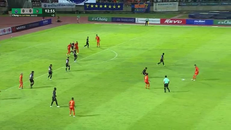 TH FC Buriram United Vs Nakhon Ratchasima  Goal in 94 min, Score 1:0