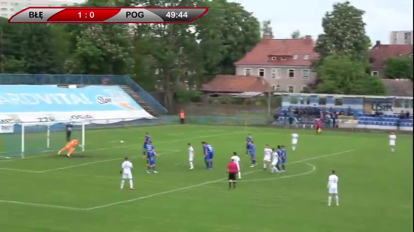 IV liga Stargard Szczecinski Vs Pogon Szczecin II  Goal in 50 min, Score 1:1