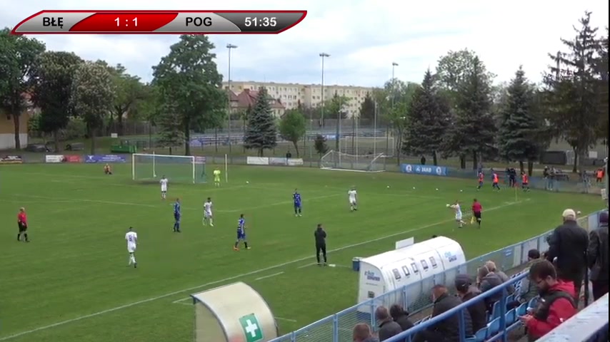 IV liga Stargard Szczecinski Vs Pogon Szczecin II  Goal in 52 min, Score 2:1