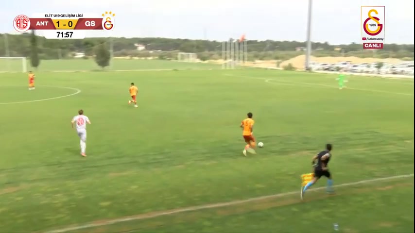 TUR U19 Antalyaspor U19 Vs Galatasaray U19  Goal in 75 min, Score 2:0