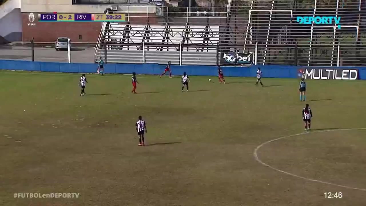  AR D1(W) El Porvenir (w) Vs River Plate (w)  Goal in 86 min, Score 0:3