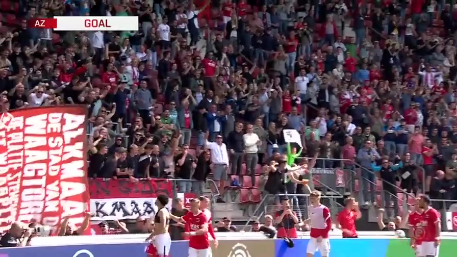 HOL D1 AZ Alkmaar Vs SC Heerenveen 90 phút Zakaria AboukhlalVào, ghi bàn 2:0