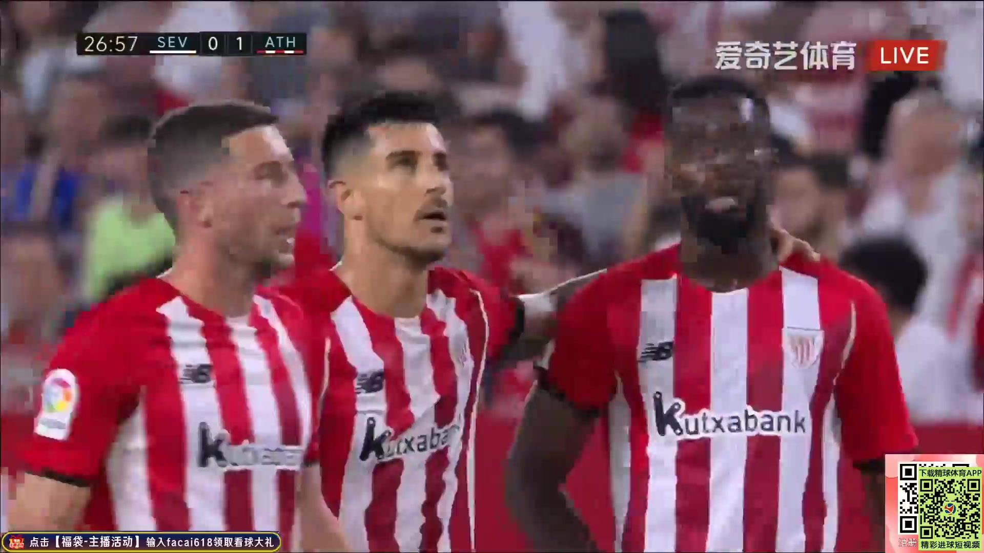 Laliga1 Sevilla Vs Athletic Bilbao 26 phút Vào, ghi bàn 0:1