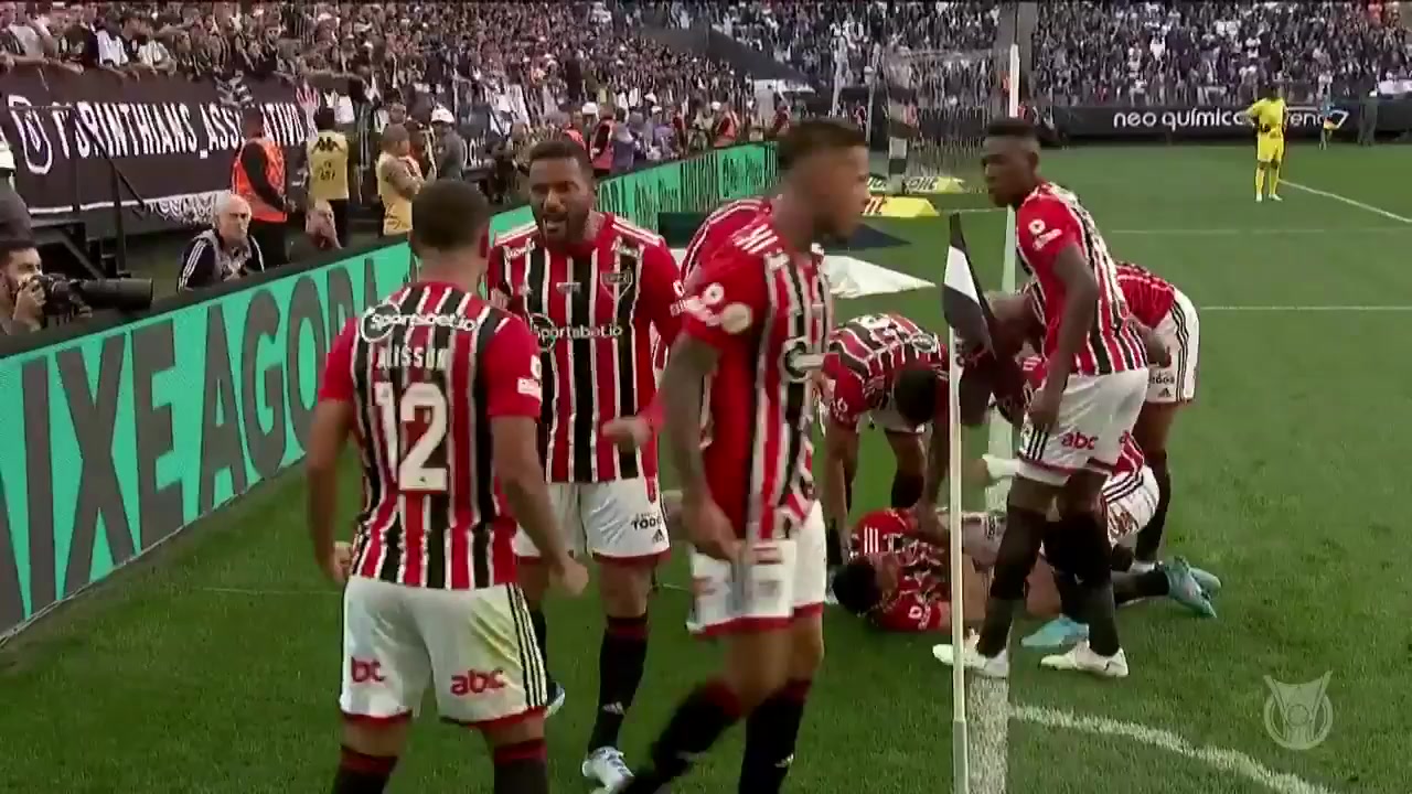 BRA D1 Corinthians Paulista (SP) Vs Sao Paulo 45+ phút Vào, ghi bàn 0:1