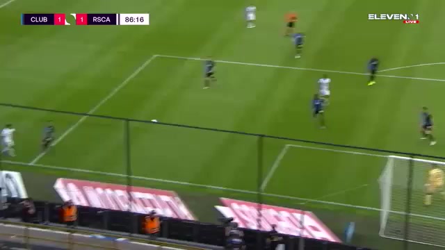 BEL D1 Club Brugge Vs Anderlecht Jack Hendry Goal in 87 min, Score 1:1