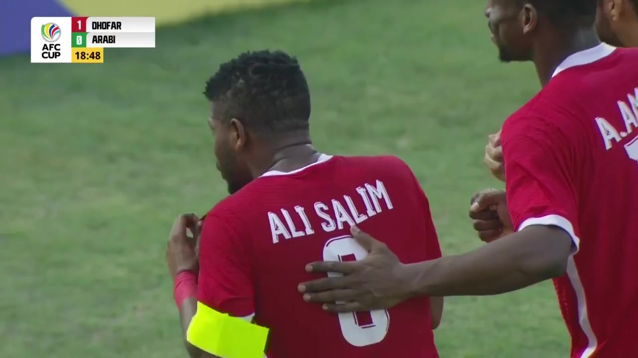 350 Dhufar Vs Al-Arabi Club (KUW) 18 skor gol , skor 0:1