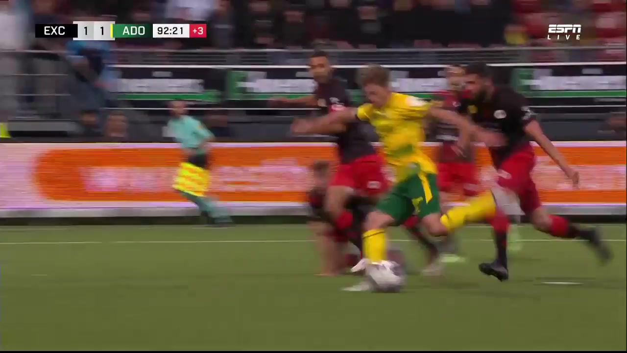 HOL D2 Excelsior SBV Vs ADO Den Haag 94 phút Vào, ghi bàn 1:1