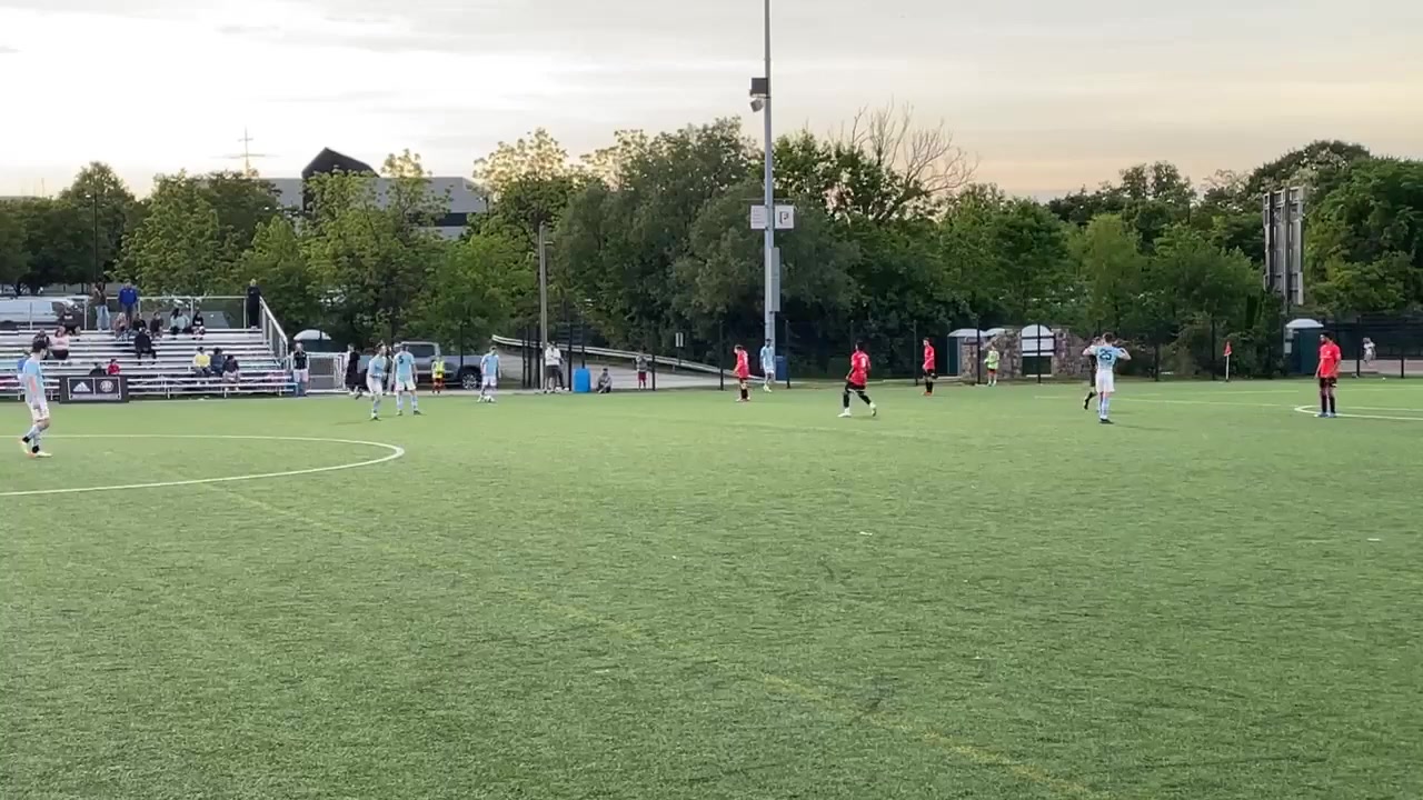 APSL West Chester United Vs Real Central NJ  Goal in 40 min, Score 2:1