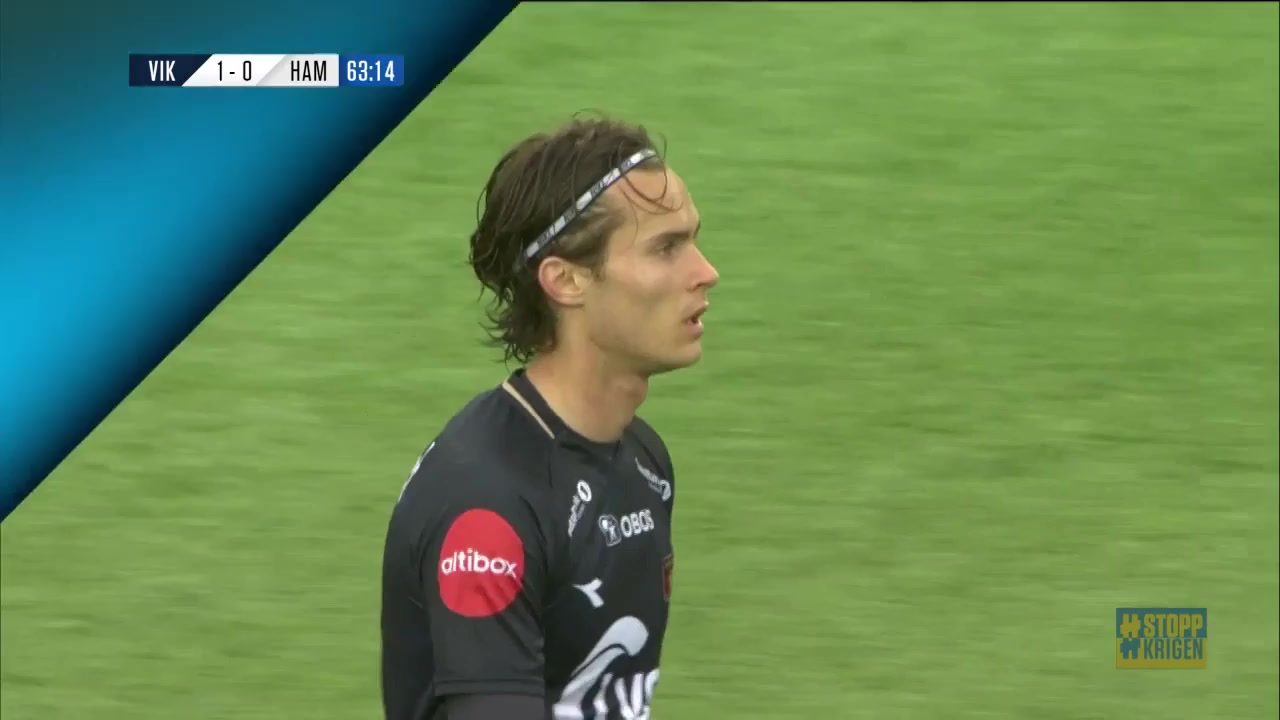 22 Viking Vs Ham-Kam 63 skor gol Markus Solbakken, skor 1:1