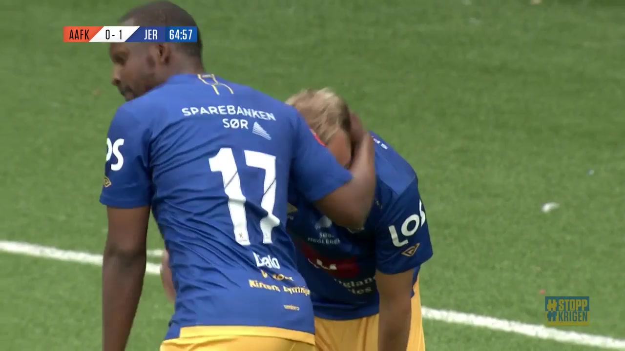 22 Aalesund FK Vs Jerv 65 skor gol Erik Naesbak Brenden, skor 0:1