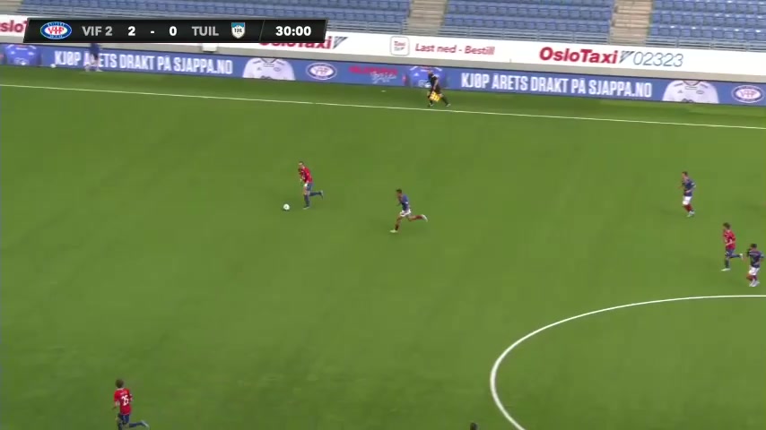 NOR D2 Valerenga B Vs Tromsdalen Steffen Pedersen Goal in 30 min, Score 2:1