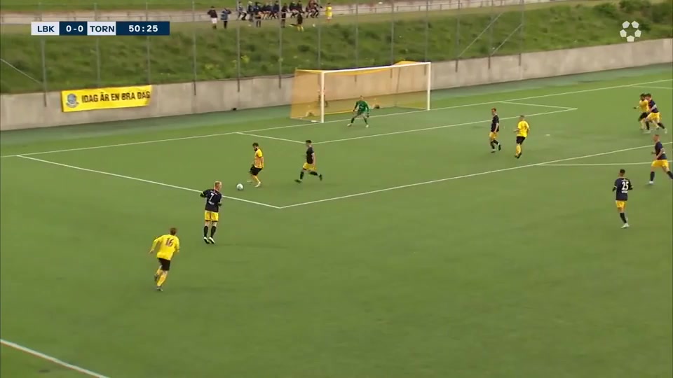 SWE D1 SN Lunds BK Vs Torns IF Olofsson Goal in 52 min, Score 1:0