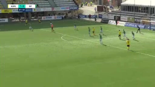 FIN CUP KuPs Vs Ekenas IF Fotboll Anton Popovitch Goal in 63 min, Score 2:0