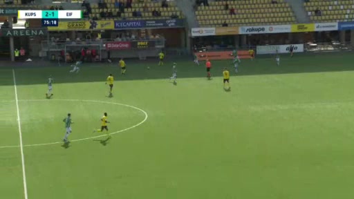 FIN CUP KuPs Vs Ekenas IF Fotboll Iiro Jarvinen Goal in 75 min, Score 3:1