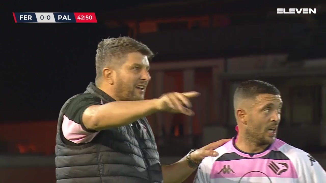 ITA C1 Feralpisalo Vs Palermo 43 phút Vào, ghi bàn 0:1