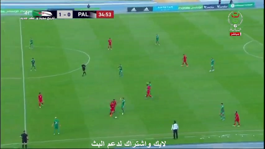 INT FRL Algeria U23 Vs Palestine U23 36 ทำประตู  ประตู, ทำคะแนน 2:0