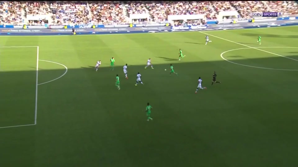 FRA D2 AJ Auxerre Vs Saint Etienne  Goal in 14 min, Score 0:1