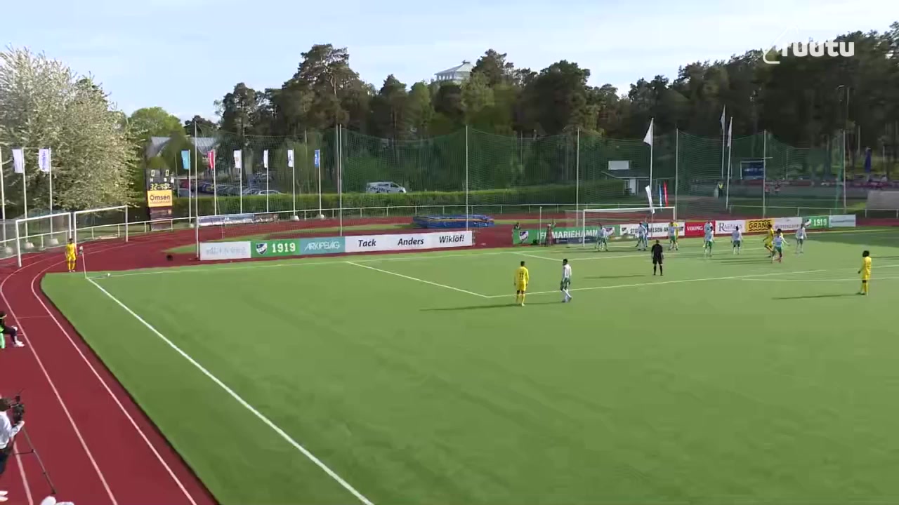 FIN D1 IFK Mariehamn Vs Vaasa VPS Kalle Multanen Goal in 32 min, Score 0:1