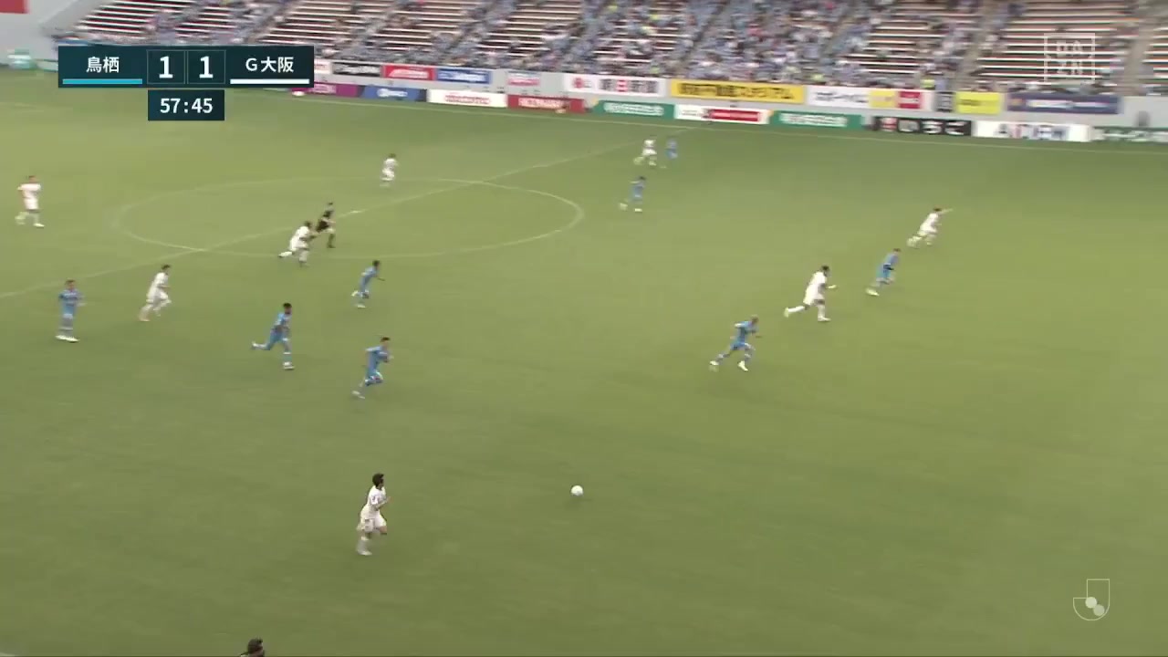 JPN D1 Sagan Tosu Vs Gamba Osaka 57 ทำประตู Hiroto Yamami ประตู, ทำคะแนน 1:1