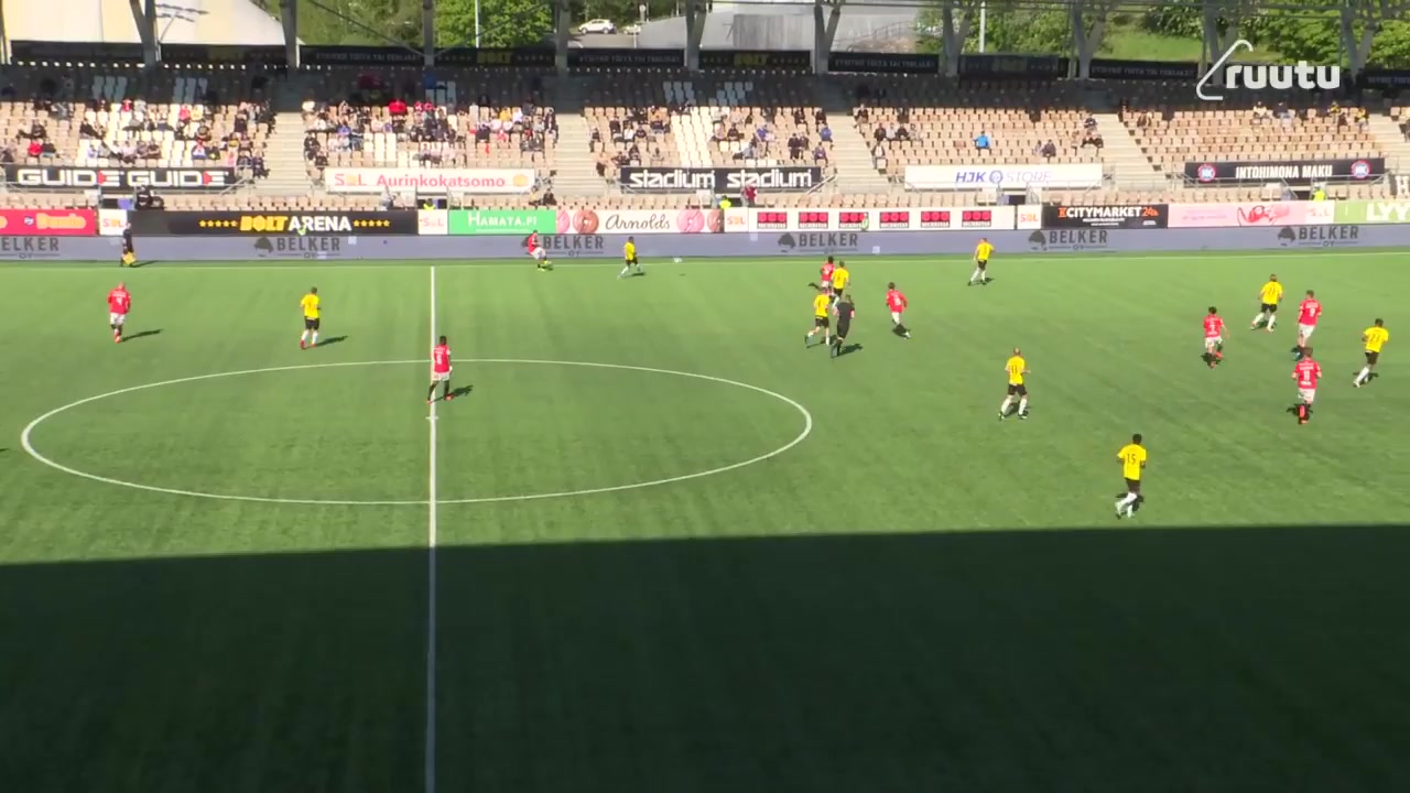 FIN D1 HIFK Vs Honka Espoo Aatu Kujanpaa Goal in 51 min, Score 1:0