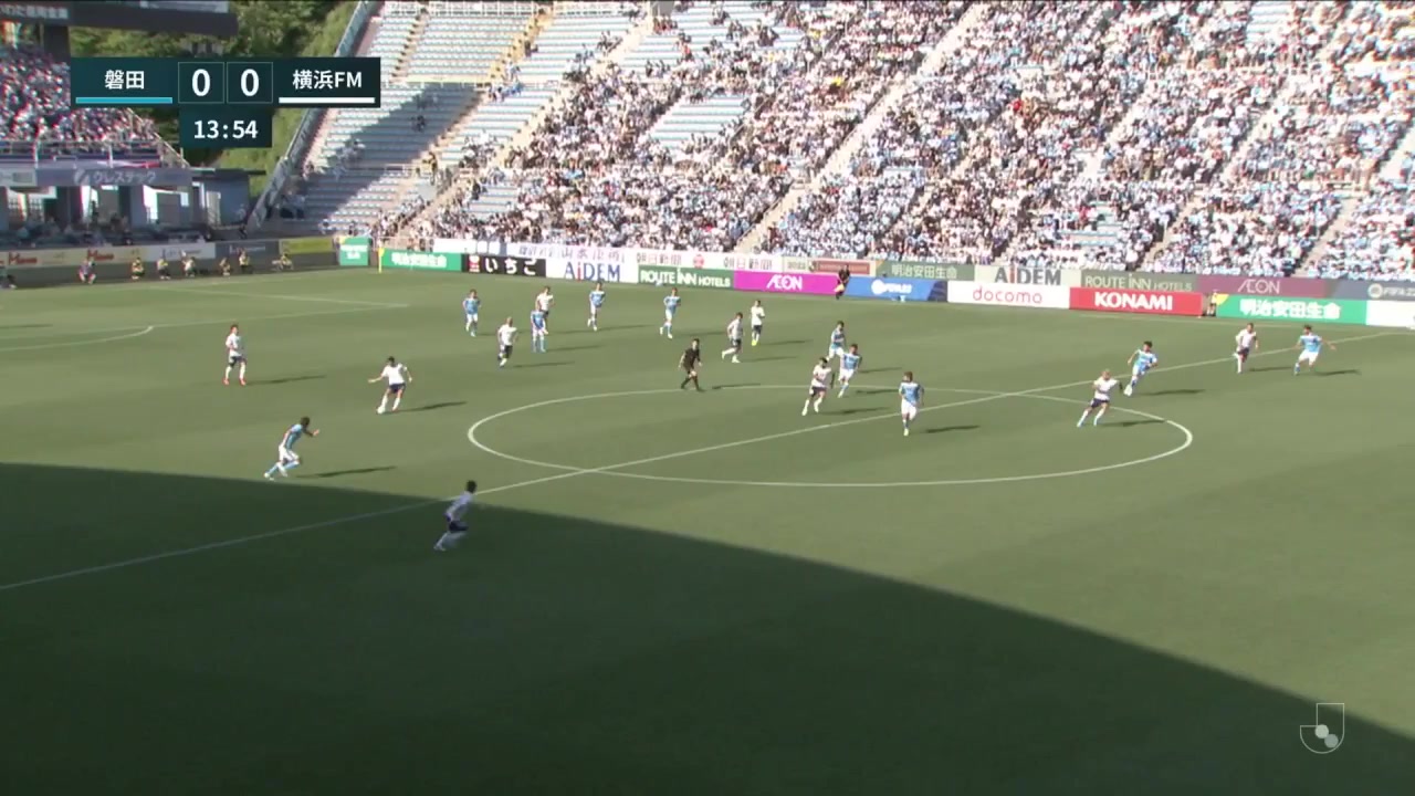 JPN D1 Jubilo Iwata Vs Yokohama Marinos  Goal in 13 min, Score 0:1