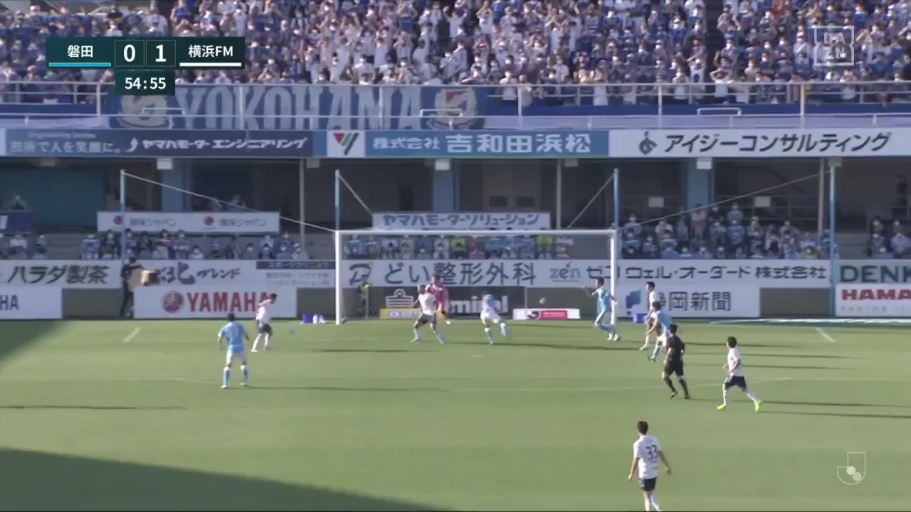 JPN D1 Jubilo Iwata Vs Yokohama Marinos Teruhito Nakagawa Goal in 54 min, Score 0:1