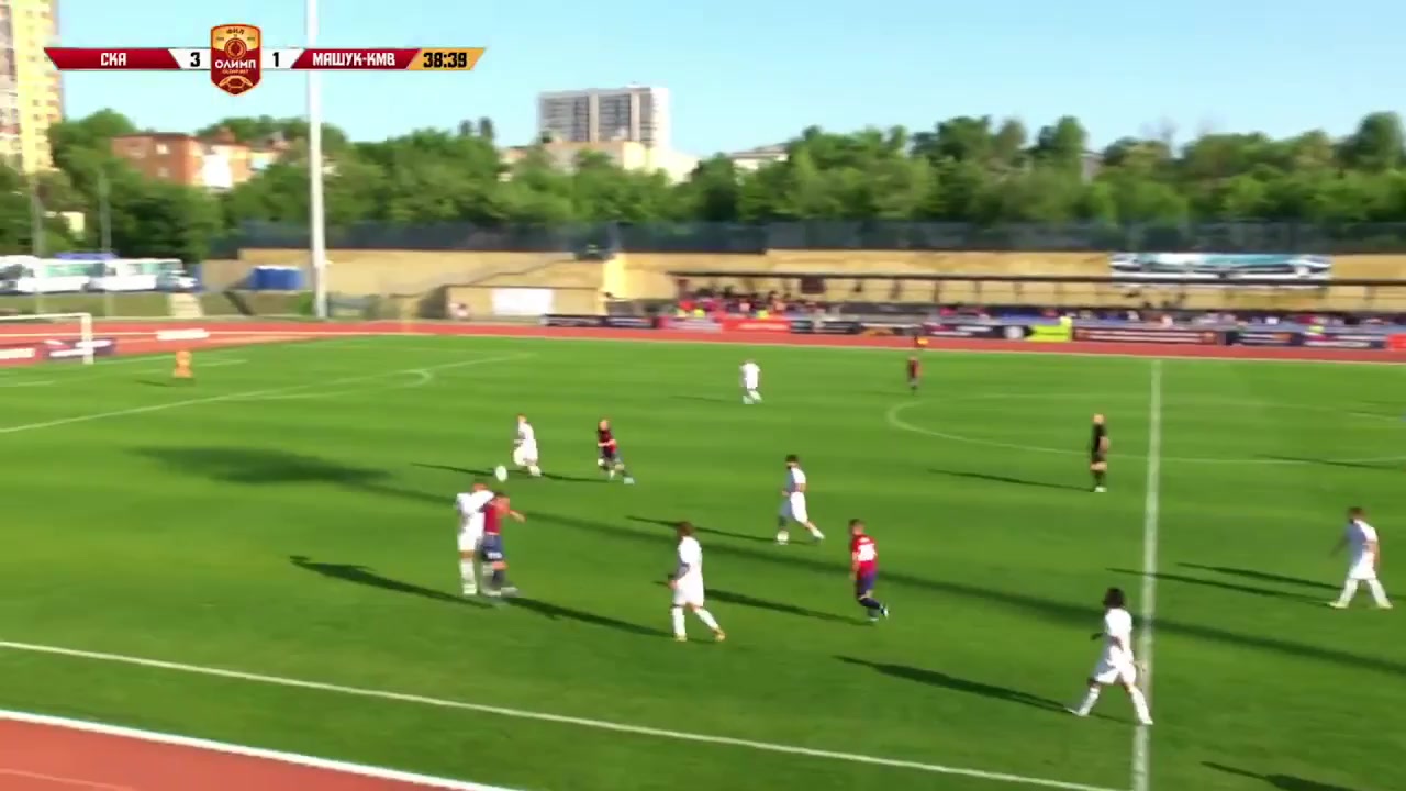 RUS D2 SKA Rostov Vs Mashuk-KMV Kamenshchikov Goal in 38 min, Score 4:1