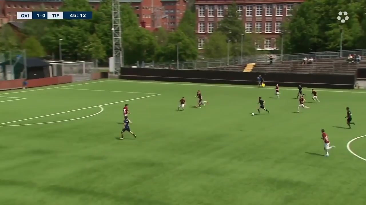 SWE D1 SN Qviding FIF Vs Tvaakers IF Cronvall Goal in 45 min, Score 1:1