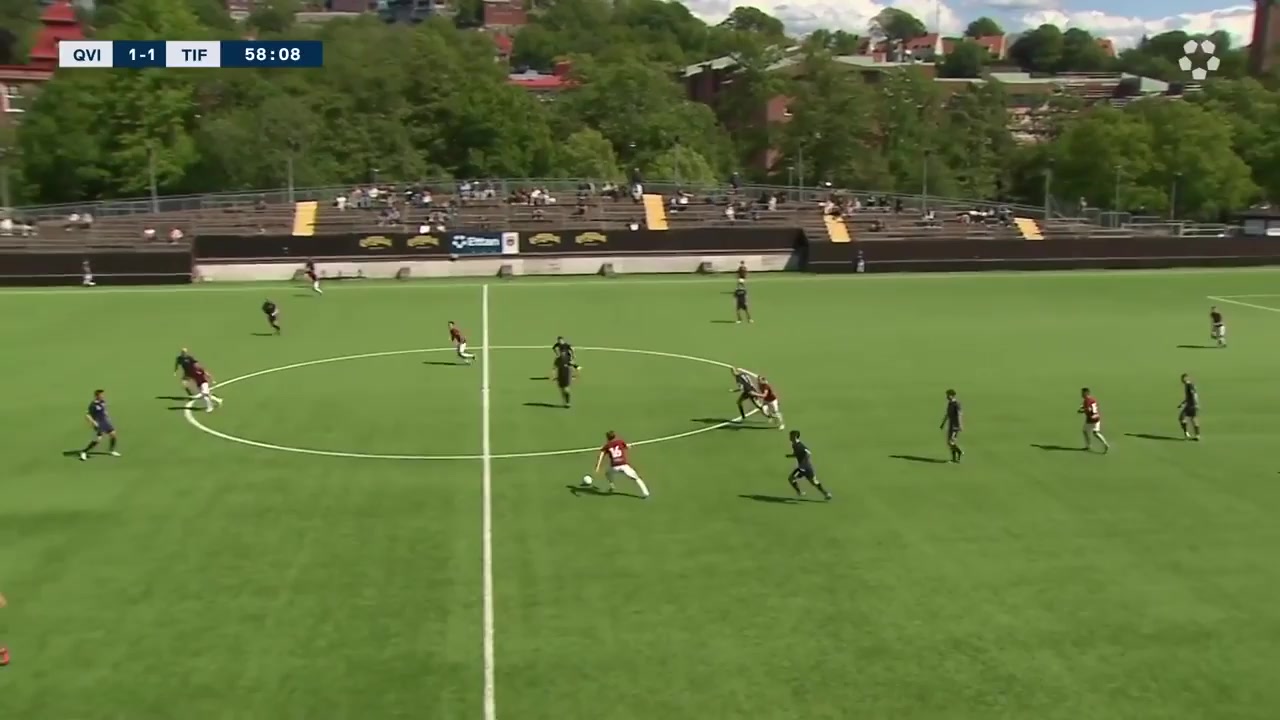 SWE D1 SN Qviding FIF Vs Tvaakers IF Johansson Goal in 60 min, Score 2:1