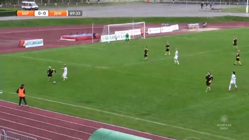 BWPL Bobruichanka Bobruisk (w) Vs Dnepr Mogilev (w)  Goal in 91 min, Score 0:1