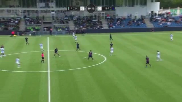 DEN D1 Helsingor Vs Nykobing FC Valon Ljuti Goal in 19 min, Score 1:0