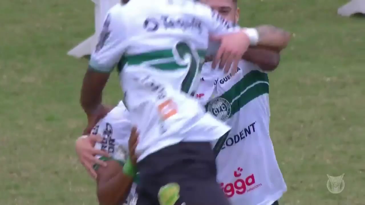 BRA D1 Coritiba PR Vs Botafogo RJ Igor Paixao Goal in 28 min, Score 1:0