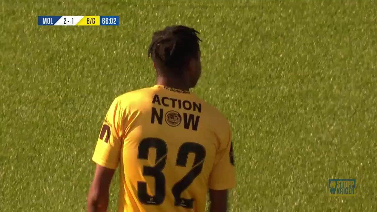 NOR D1 Molde Vs Bodo Glimt 66 phút Joel MvukaVào, ghi bàn 2:1