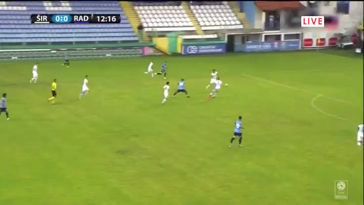 BOS PL NK Siroki Brijeg Vs Radnik Bijeljina Ante Zivkovic Goal in 12 min, Score 0:1