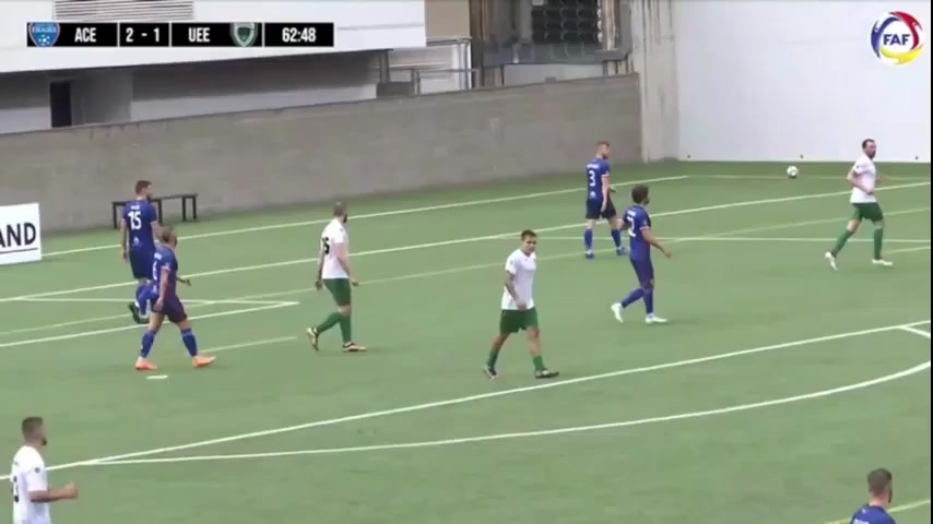 And Cup Atletic Club D Escaldes Vs UE Extremenya Luigi San Nicolás Goal in 66 min, Score 3:1