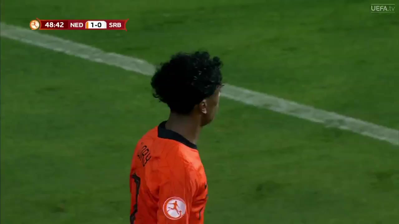 UEFA U17 Netherlands U17 Vs Srbija C.Gora U17 Milošević Goal in 50 min, Score 1:1