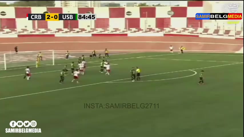 ALG D1 CR Belouizdad Vs Biskra 87 ทำประตู  ประตู, ทำคะแนน 3:0