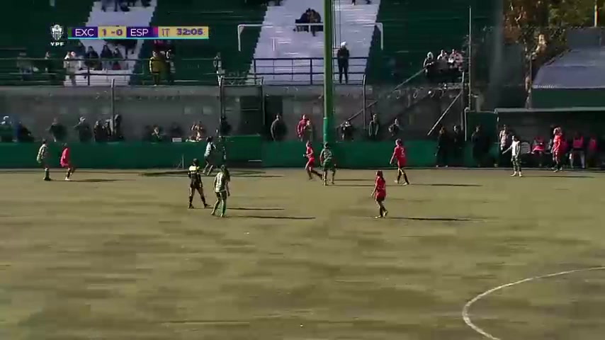  AR D1(W) Excursionistas (w) Vs Deportivo Espanol (W)  Goal in 32 min, Score 2:0