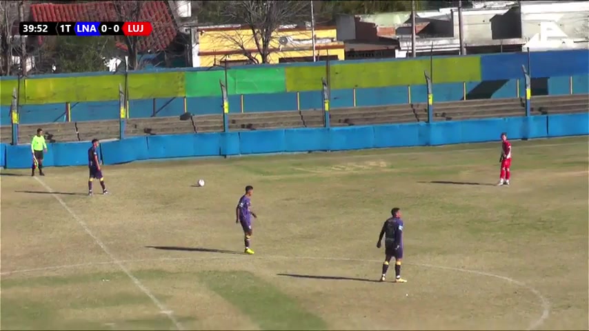 AR L（R） Leandro N. Alem Reserves Vs Lujan Reserves  Goal in 40 min, Score 1:0