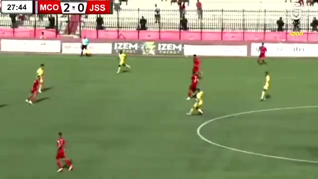 ALG D1 MC Oran Vs JS Saoura Abdeldjalil Taki Eddine Saâd Goal in 28 min, Score 2:1