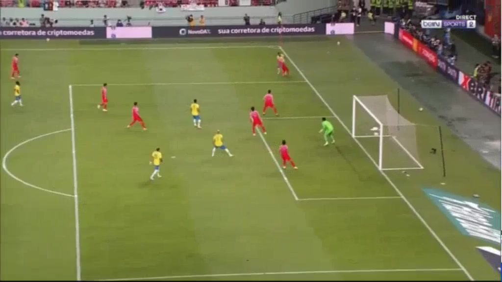 INT FRL South Korea Vs Brazil 41 ทำประตู  ประตู, ทำคะแนน 1:2