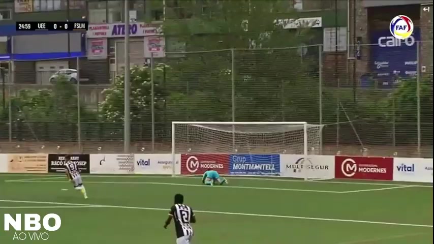 ANDSL UE Engordany Vs La Massana Minutella Goal in 26 min, Score 1:0