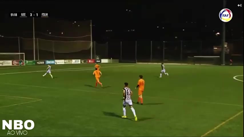 ANDSL UE Engordany Vs La Massana  Goal in 89 min, Score 4:1