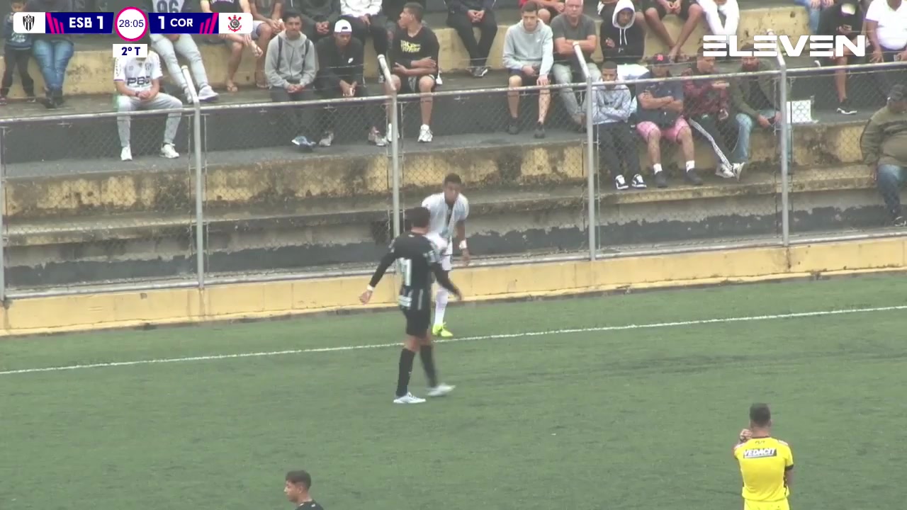 BRA CPY EC Sao Bernardo U20 Vs Corinthians Paulista (Youth)  Goal in 73 min, Score 1:2