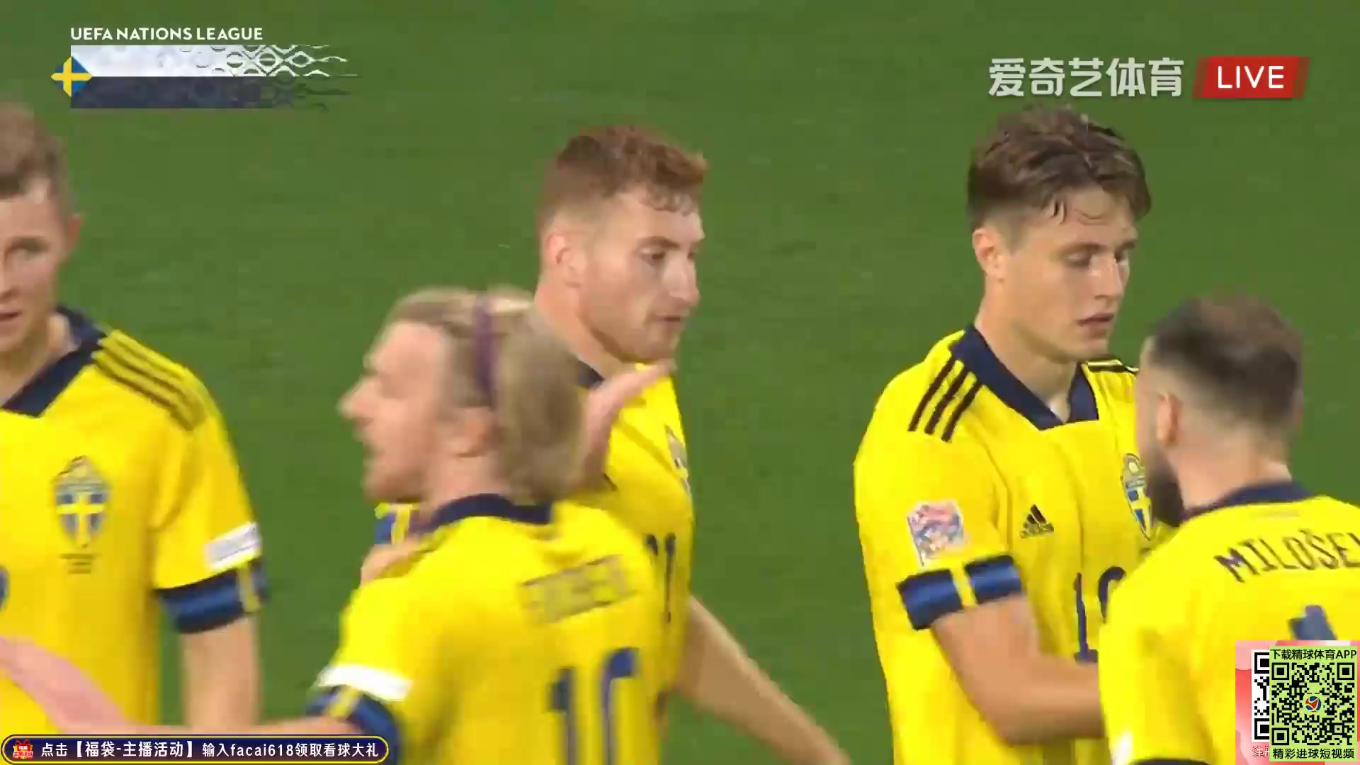 1864 Slovenia Vs Sweden 88 skor gol , skor 0:2