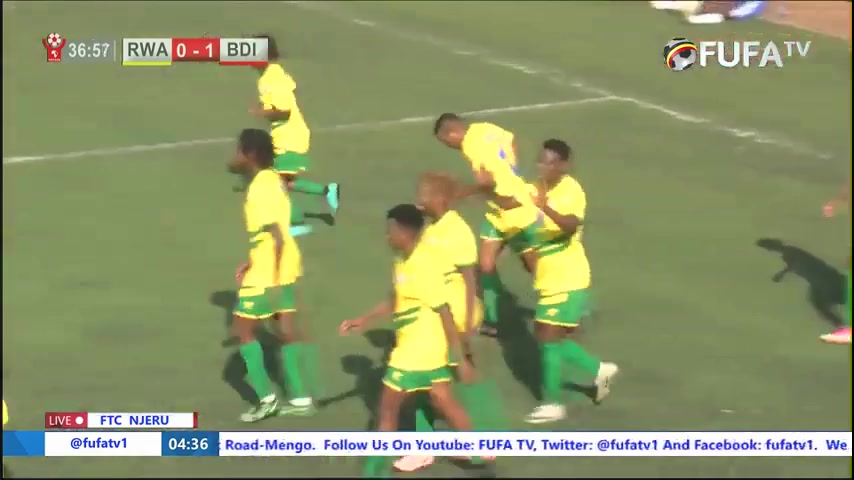 INT FRL Rwanda (w) Vs Burundi   (w) Zawadi Usanase Goal in 37 min, Score 1:1