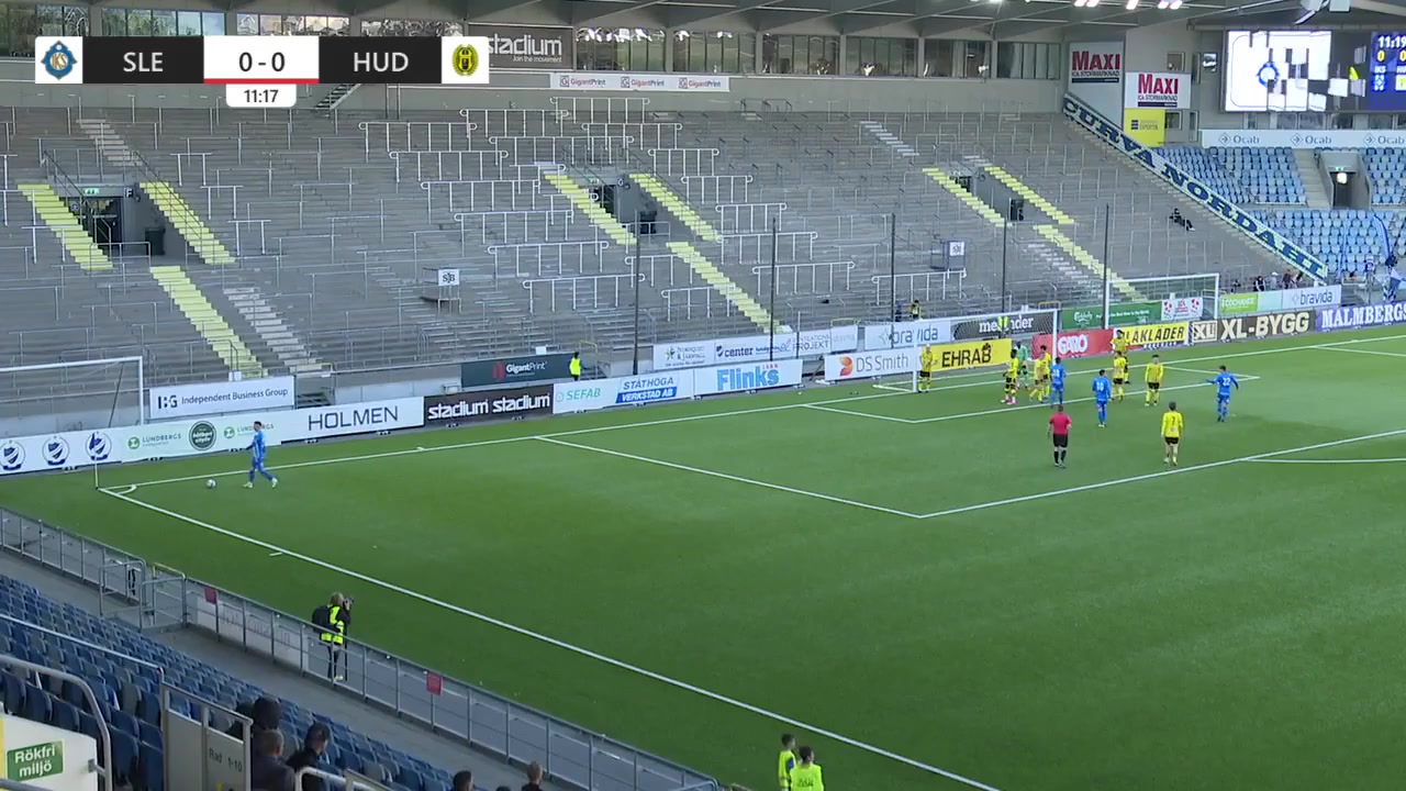 SWE D3 IK Sleipner Vs Huddinge IF Sotra Goal in 11 min, Score 1:0