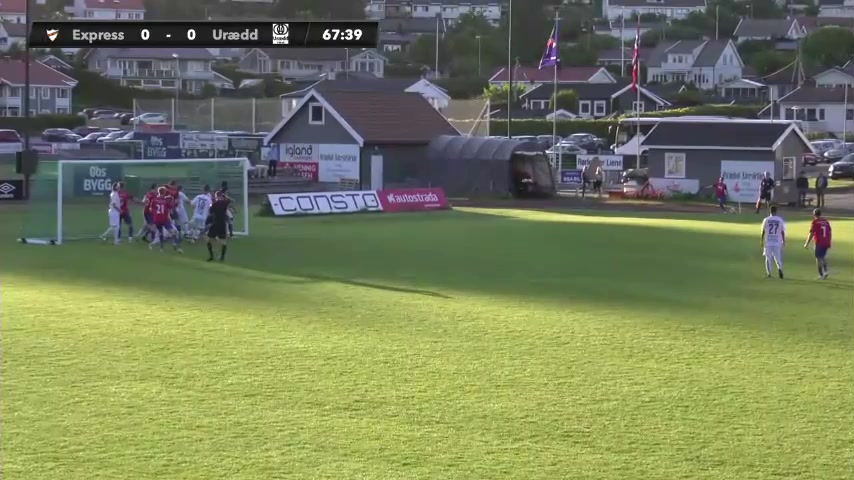 NOR D3 IL Express Vs Uraedd FK Tobias Wangerud Goal in 69 min, Score 1:0