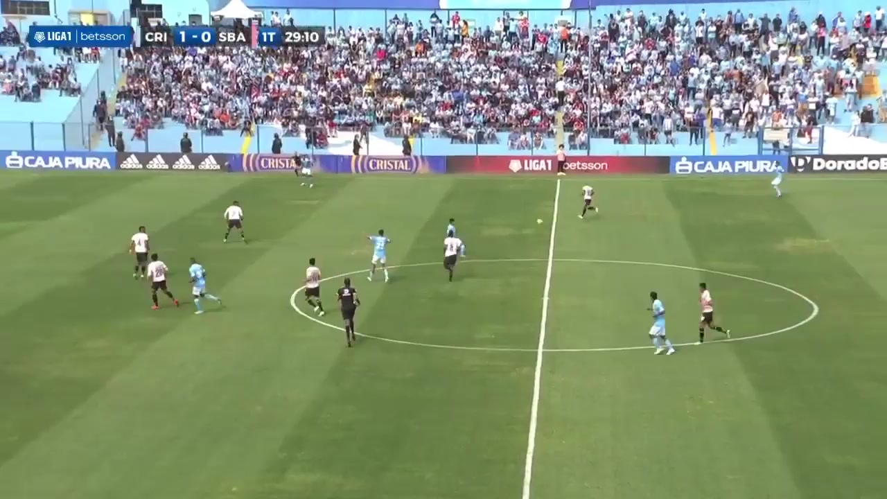 PER D1 Sporting Cristal Vs Sport Boys Joao Grimaldo Goal in 29 min, Score 2:0