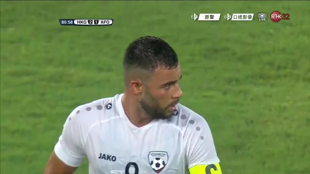 AFC Hong Kong Vs Afghanistan 82 phút Farshad NoorVào, ghi bàn 2:1